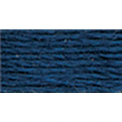 Image of DMC 117 336 Mouline Stranded Cotton Six Strand Embroidery Floss Thread, Navy Blue, 8.7 Yard