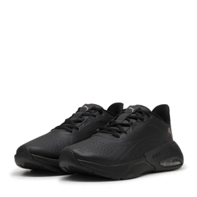 Image of Puma Xcell NOVA CAT Training shoe, Women&#039;s, Size: 6.5, Black/rose gold Synthetics