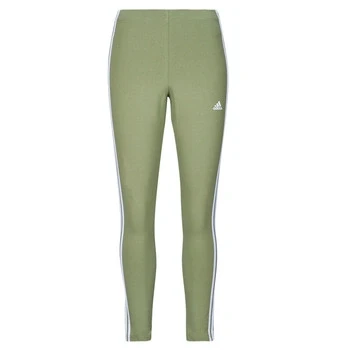 Image of adidas Sportswear Essentials 3 Stripes HIGH Waisted Leggings, Women&#039;s, Size: Small, Tent green