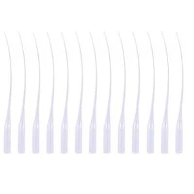 Image of 120 PCS Plastic Extender Applicator, Glue Spreader Micro Tips Pipette Dropper for Lab Dispensing Adhesive Dispensers Crafting, White