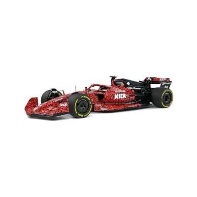 Image of Solido 1:18 Alfa Romeo F1 Team X Boogie Art Car Black 2023