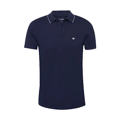 Image of Wrangler Men&#039;s Polo Shirt, Navy, Small