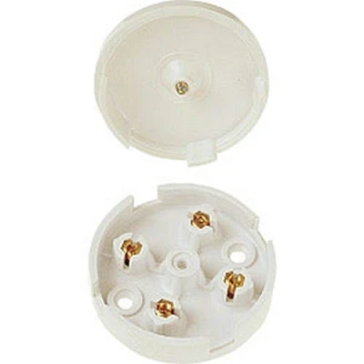 Image of Dencon 4 Terminal Junction Box 5A White