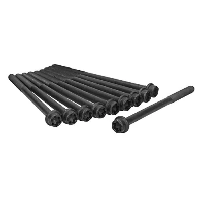 Image of 607622x10 Cylinder Head Bolt Kit AJUSA 81043600 Female Splined (Ribe CV ) 10 ALFA ROMEO: 159 Saloon, Giulietta Hatchback, MiTo, FIAT: Doblo II Estate