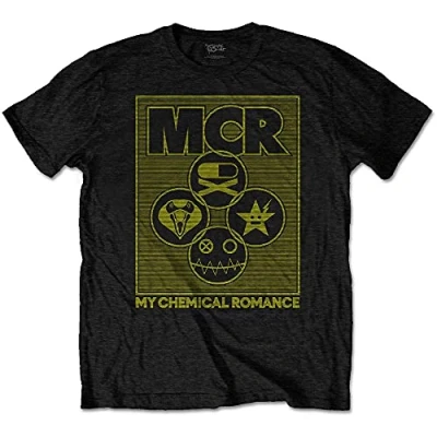 Image of My Chemical Romance Men&#039;s MCRTS03MB04 T Shirt, Black, XL