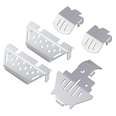 Image of INJORA RC Skid Plate, Chassis Armor Protector Plate for 1:10 Crawler TRAXXAS TRX 4 TRX4