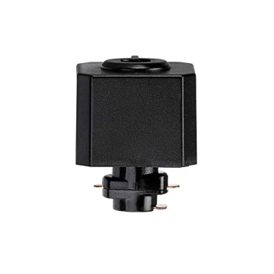 Image of Saxby 71896 Black Track Pendant Adaptor