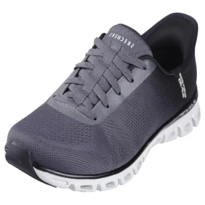 Image of Skechers Women&#039;s Glide Step Excite Sneaker, Black, 7 UK