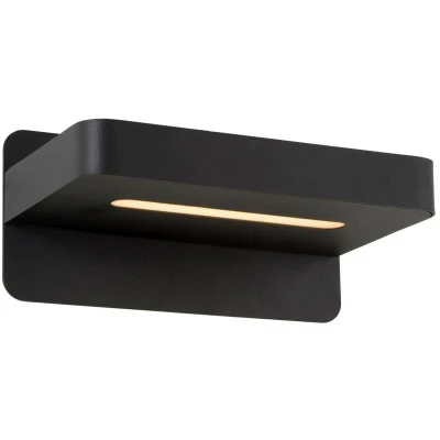 Image of Atkin Modern Bedside Lamp LED 1x6W 3000K With USB charging point Black