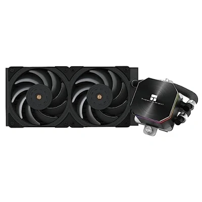 Image of Thermalright Frozen Edge 240 Black CPU Water Cooler with PWM Fans, Pump Speed is 3300RPM,S FDB Bearing, for AMD AM4/AM5,Intel LGA1150/1155/1200/1700/2011(FE240 Black)