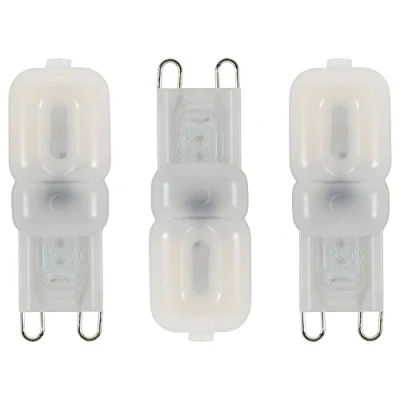 Image of LITECRAFT Light Bulb G9 Capsule 2 Watt Non Dimmable 3000K LED (Warm White, Pack of 3)