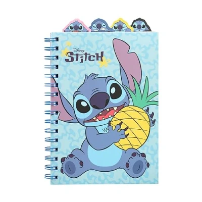 Image of Grupo Erik Disney Stitch A5 Project Notebook With 4 Dividers Dividers, Planner, Notepad Gifts, Stationery, Gift, Stationery