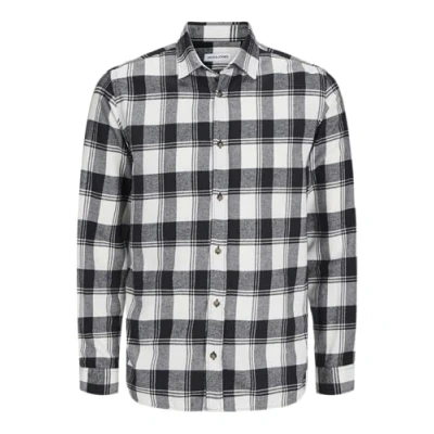 Image of JACK&amp;JONES PLUS Men&#039;s Jjjoshua Fall Buffalo Shirt Ls Pls Casual, Cloud Dancer, 5XL