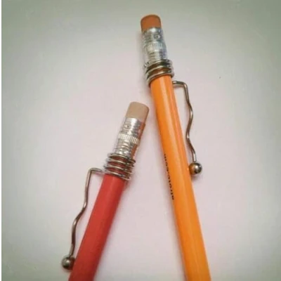 Image of NOBO 10 Genuine Faultless Pocket New Pencil Clips Original