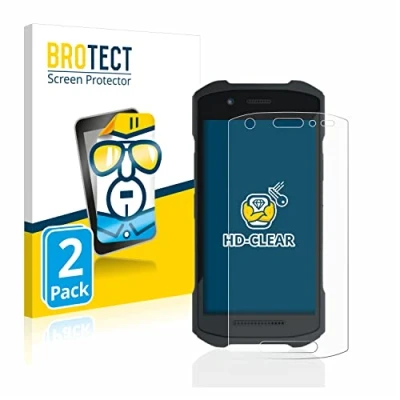 Image of brotect Screen Protector compatible with Zebra TC21/ TC26 (2 Pack) HD Clear Protection Film