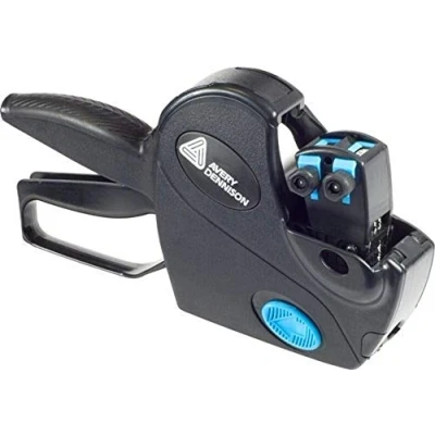Image of Avery 668107 Mk II Labelling Gun Alphanumeric 2 Line for 10 Characters Top 8 Digits Bottom Ref HL0018 Alpha MK2 Black