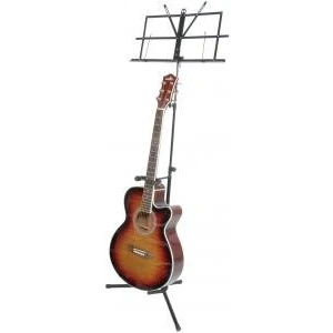 Image of Music and Guitar Stand Foldable Height Adjustable