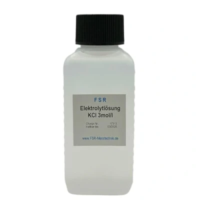 Image of FSRTOP KCL Potassium Chloride Solution 100 ml 3 MOL/l Storage Buffer for pH and Redox Electrode