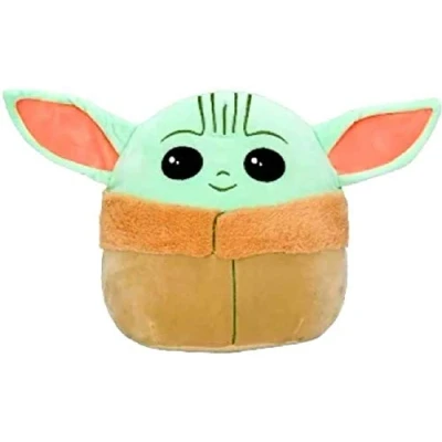 Image of Squishmallows 13 cm Star Wars Plush Grogu, 5 inches, Black, 0734689434220