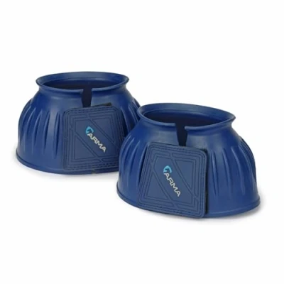 Image of Shires ARMA Touch &amp; Close Over Reach Boots XXL Royal Blue