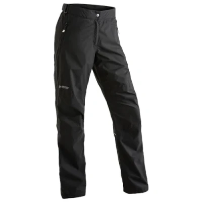 Image of Maier Sports Women&#039;s Rain Trousers Drop L Black 40 237902