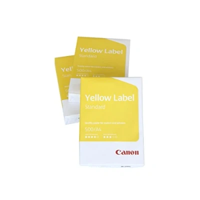 Image of Canon Yellow Label Multi Purpose Paper EU Environmental Seal 3X 500 Sheets A4 80 g/m² All Printers White CIE 150 Advanced Protective Box