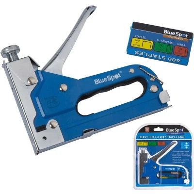 Image of Blue Spot Tools Heavy Duty 3 WAY Staple Gun