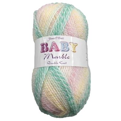 Image of James Brett Baby Marble DK Knitting Yarn Double Knit Wool 100g Ball (BM41)