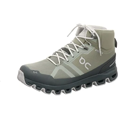 Image of On Men&#039;s Cloudrock Waterproof 1 Sneaker, Gray, 10.5 UK