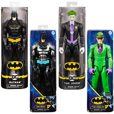 Image of DC Comics BATMAN 12 inch Action Figure, for Kids Aged 3 and up. Styles Vary.