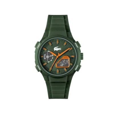 Image of Lacoste Analog Digital Multifunction Quartz Watch for Men LC33 Collection with Silicone Bracelet