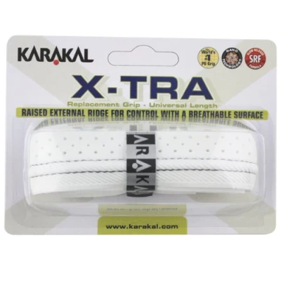 Image of Karakal X TRA Replacement Grip Tennis Badminton Squash (White)