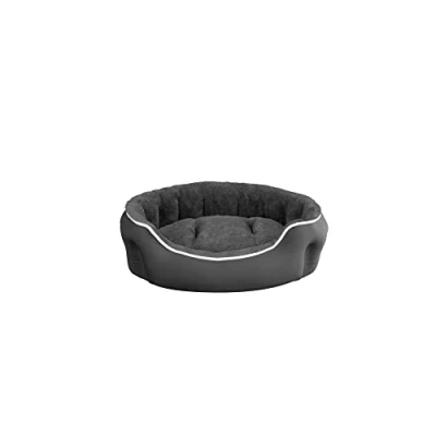 Image of Sogni e Capricci Coccole Dogs and Cats bedpets, Dark Grey, 48x42x16cm