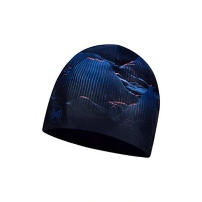 Image of Buff Unisex S wave Blue ThermoNet Hat, Blue, 6 3 4 7 5 8 UK