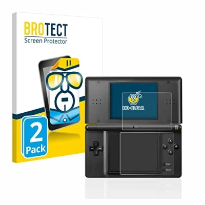 Image of brotect Screen Protector compatible with Nintendo DS LITE (2 Pack) HD Clear Protection Film