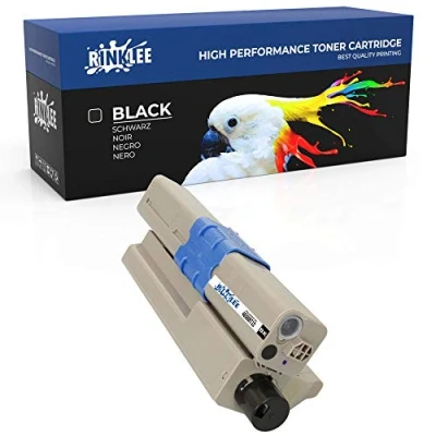 Image of RINKLEE 46508712 Toner Cartridge Compatible with OKI C332dn MC363dn C332dnw MC363dnw C332 MC363 High Yield 3500 Pages BLACK
