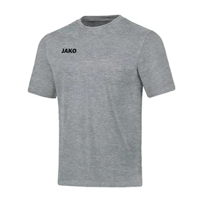 Image of JAKO Base T Shirt Men&#039;s Heather Grey, 4X Large