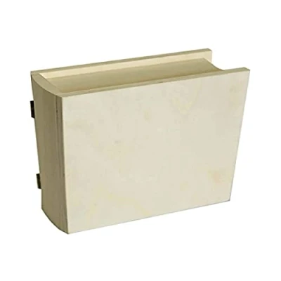 Image of Artemio 14001643 Wooden Book Box, Beige