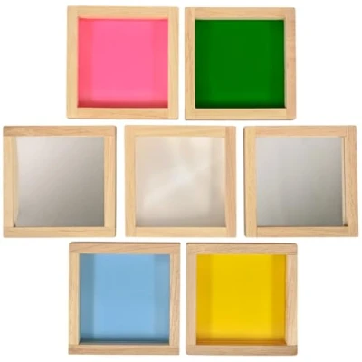 Image of TickiT 73287 Sensory Square Set. 7 Pieces