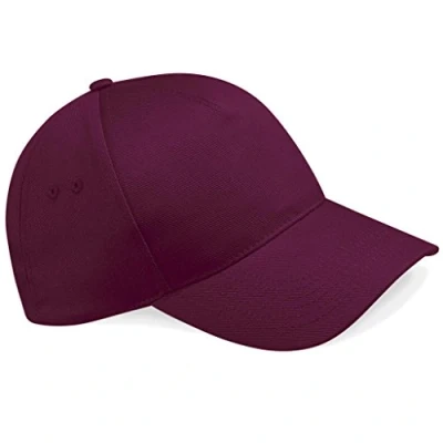 Image of Beechfield B15 Ultimate 5 Panel Cap Burgundy