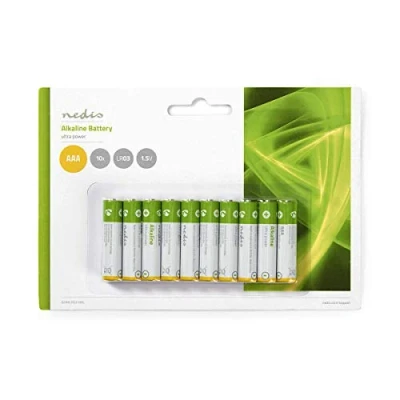 Image of Nedis AAA Alkaline Battery 1.5V 1 0 Pack Case