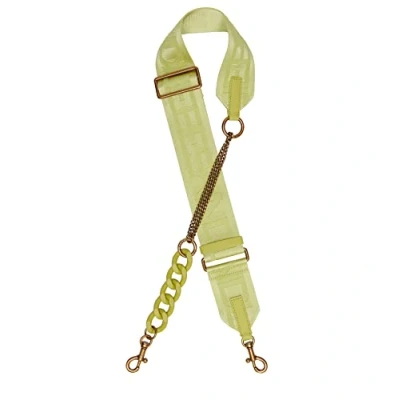 Image of Liebeskind Women&#039;s Fancy 1 Shoulder Straps Long, Acid Yellow, OneSize