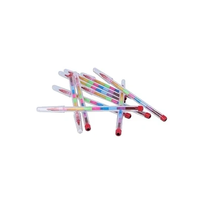 Image of HENBRANDT 25x Swapper Crayons for Kids Swop Point Rainbow Colour Change Stacker Crayon Pen Children’s Stocking Fillers Wedding Activity Pack Birthday Loot Bag Party Favours Boys and Girls Unisex