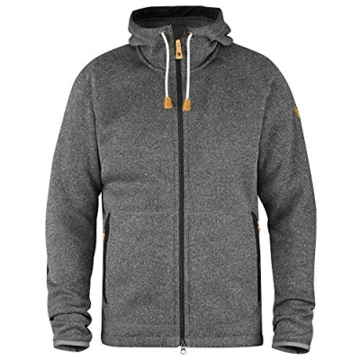 Image of Fjällräven Men Övik Fleece Hoodie Dark Grey, 2X Large
