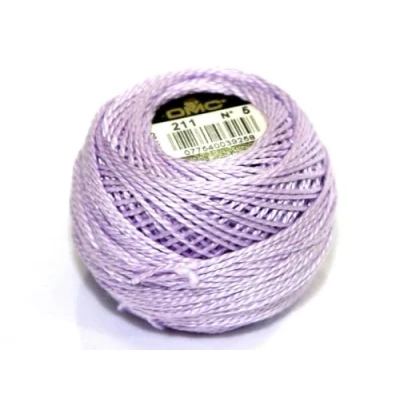 Image of DMC Cotton Perle Thread Size 5 211 per 10 Gram Ball