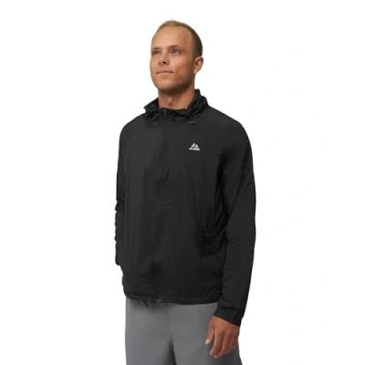 Image of DANISH ENDURANCE Windbreaker Jacket, Packaway Running Jacket Mens, Lightweight Windcheater Jackets for Men, with Hood, Black, XL