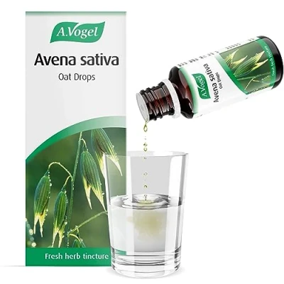 Image of A.Vogel Avena Sativa Oat Drops Food Supplement Organically Grown Fresh Suitable for Vegans 50ml