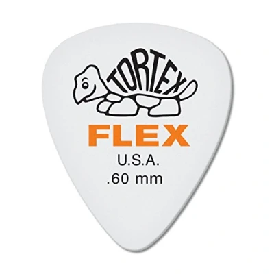 Image of Jim Dunlop 428R.60 Guitar Picks, 0.60 mm, Orange