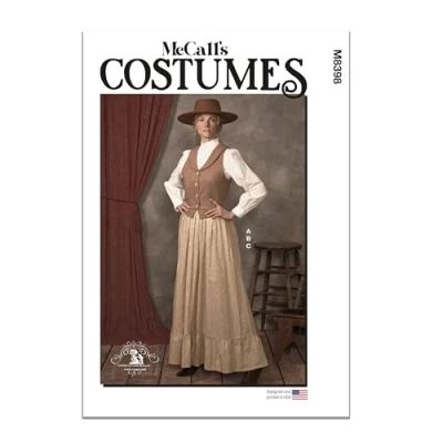 Image of MCCALLS M8398Y5 Misses&#039; Costumes Y5 (18 20 22 24 26)