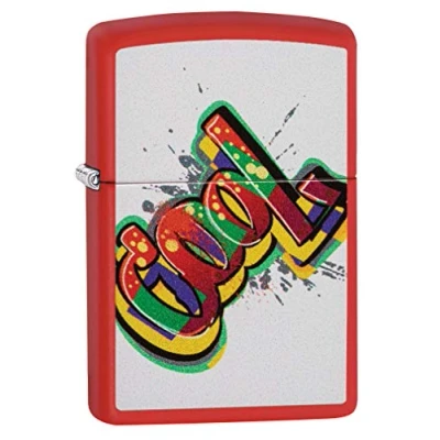 Image of Zippo Lighter, Brass, Individual Design, One Box